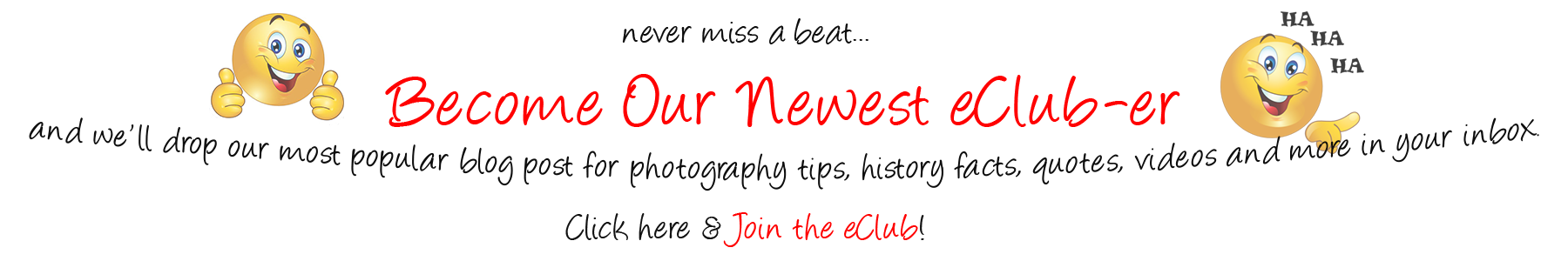 Become D's eClub & become our Newest eClub-er